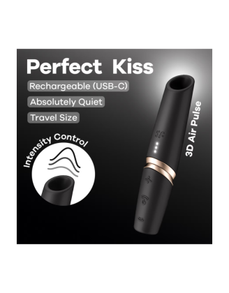 Stimulateur clitoridien de voyage Perfect Kiss Satisfyer