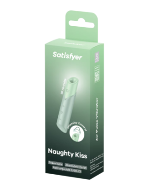 Stimulateur clitoridien de voyage Naughty Kiss Satisfyer