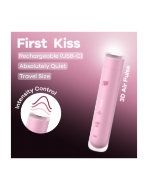 Stimulateur clitoridien de voyage First Kiss Satisfyer