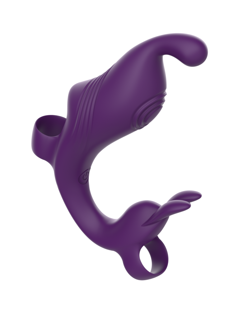 Doigt Vibrant à Double Moteur INFERNO