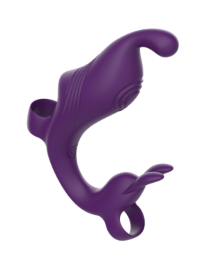 Doigt Vibrant à Double Moteur INFERNO