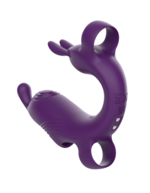 Doigt Vibrant à Double Moteur INFERNO