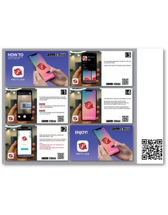Oeuf vibrant puissant USB avec application smatphone