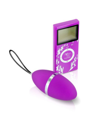 Oeuf vibrant violet 10 vitesses télécommande écran LCD