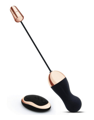 Oeuf vibrant noir 10 vitesses USB