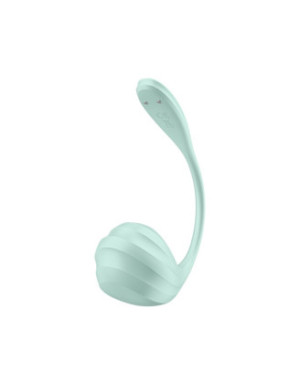 Oeuf vibrant vert menthe Smooth Petal Satisfyer