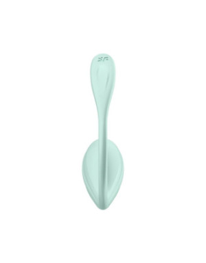 Oeuf vibrant vert menthe Smooth Petal Satisfyer