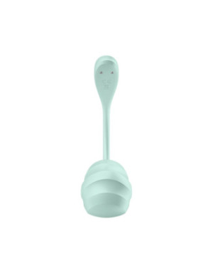 Oeuf vibrant vert menthe Smooth Petal Satisfyer