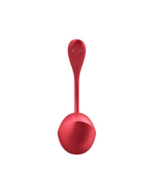 Oeuf vibrant télécommandé rouge Shiny Petal Satisfyer