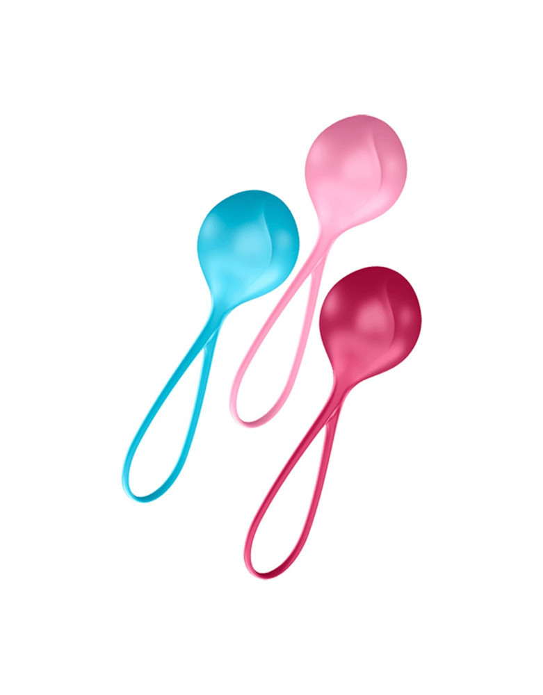 Set de 3 mono boule de Geisha Satisfyer Strengthening balls