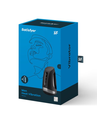 Masturbateur suceur chauffant vibrant Men Heat Satisfyer