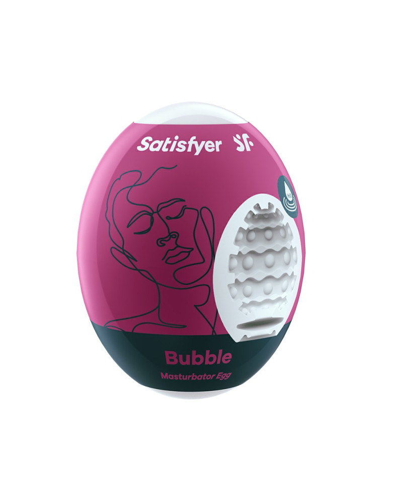 Oeuf masturbateur flexible Bubble Satisfyer