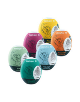 Coffret 6 œufs masturbateur Satisfyer