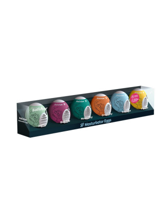 Coffret 6 œufs masturbateur Satisfyer