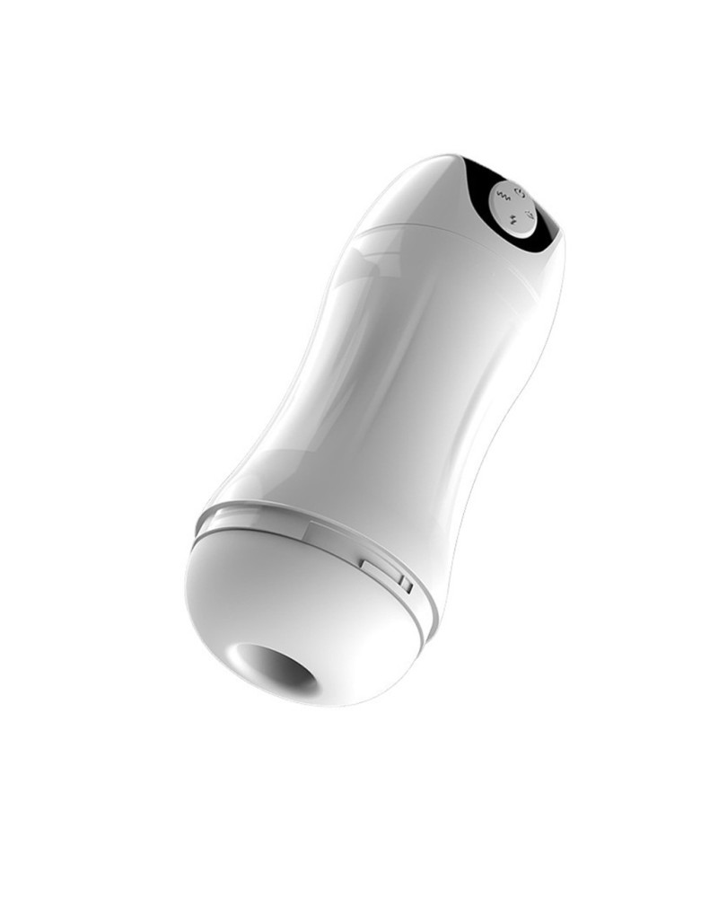 Masturbateur Deluxe USB, 10 modes de vibration et 3 modes de succions