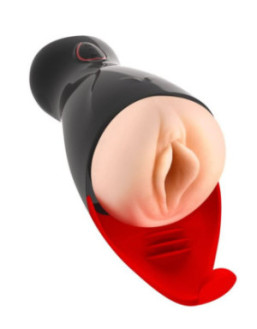 Masturbateur luxe 3D sensitive avec stimulateur de périnée