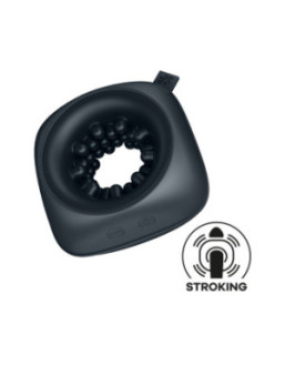 Masturbateur vibrant noir Ring Strocker Satisfyer