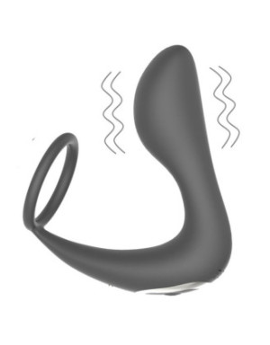 Stimulateur de prostate télécommandé avec micro décharge électrique et avec option commande vocale JUNO