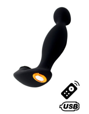 ELIOT, Stimulateur de prostate USB, avec télécommande, en silicone médical
