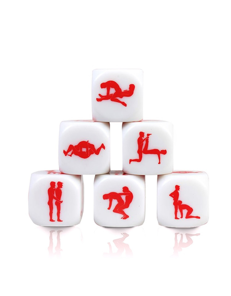 Dé position kamasutra pour couple Hommes Gay 6 faces