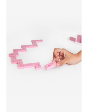 Jeu en bois DOMINO coquin