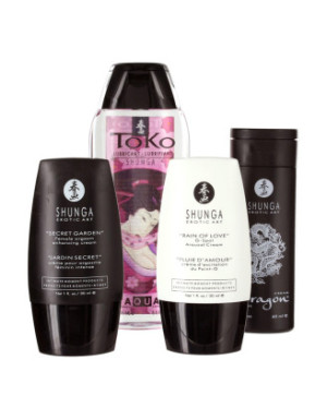 Coffret Ensemble coquin 4 produits Shunga