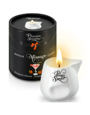 Bougie de massage daïkiri fraise 80ml