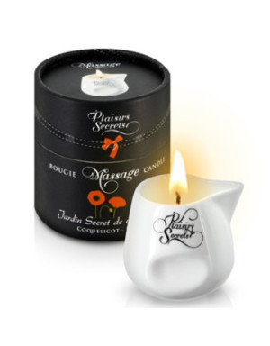 Bougie de massage coquelicot 80ml