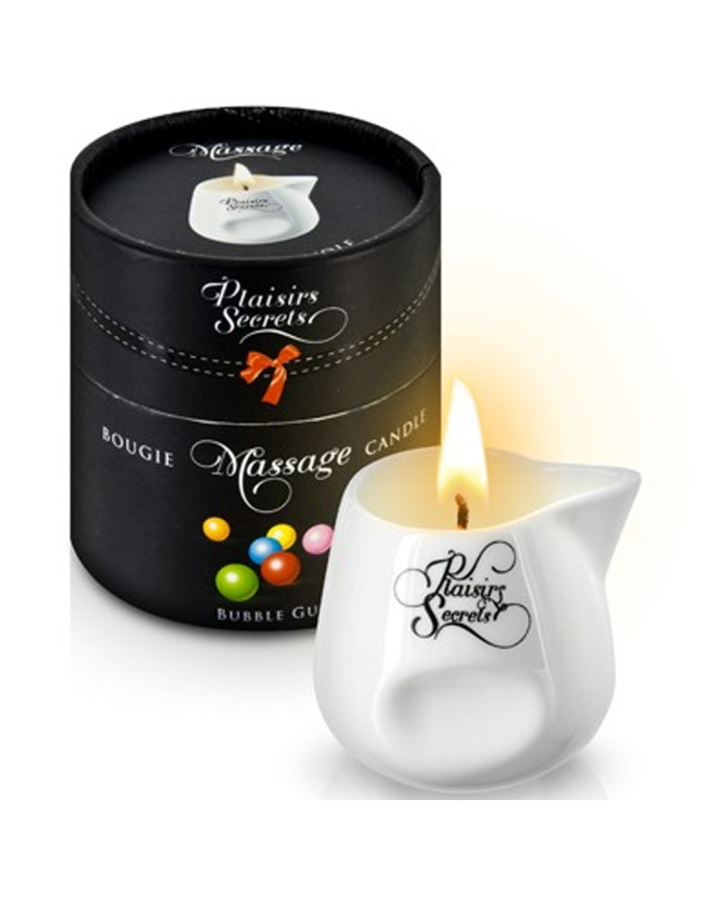 Bougie de massage bubble gum 80ml