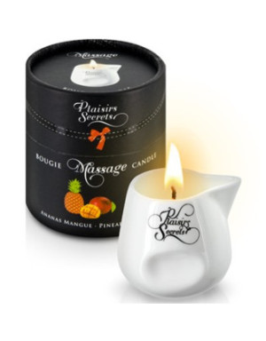 Bougie de massage ananas mangue 80ml