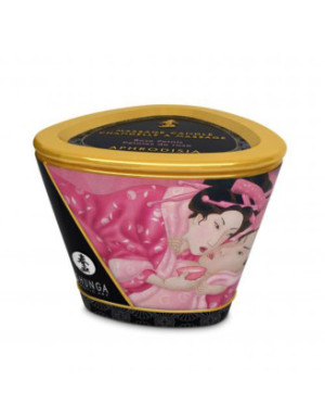 Bougie de massage à la rose 170ml