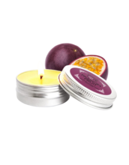 Mini Bougie de massage fruit de la passion 30ml 100% naturelle