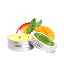 Mini Bougie de massage Mangue 30ml 100% naturelle