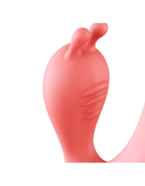 Vibromasseur Rabbit rose vintage 10 vitesse USB