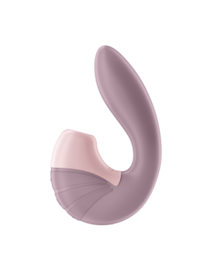 2 en 1 Vibromasseur point G avec stimulateur clitoris USB rose Supernova Satisfyer
