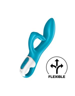Vibromasseur rabbit bleu USB Embrace Me Satisfyer