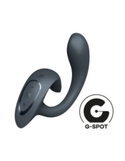 Vibromasseur Rabbit gris G For Goddess 1 Satisfyer