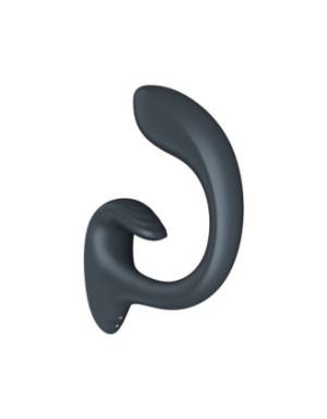 Vibromasseur Rabbit gris G For Goddess 1 Satisfyer