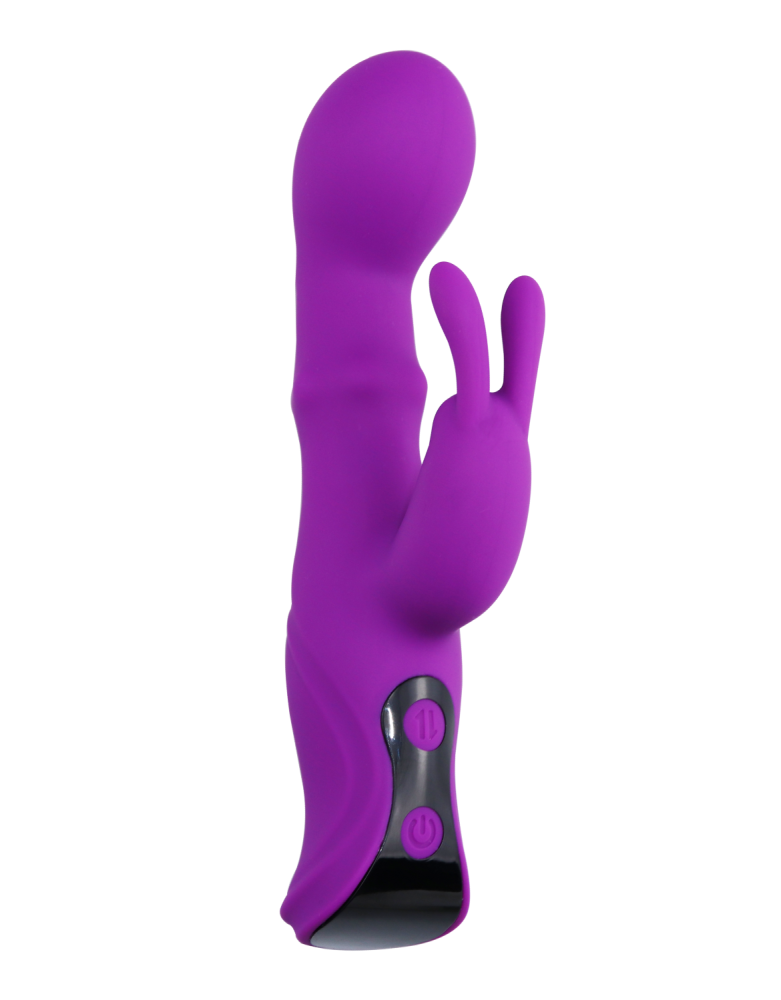 Vibromasseur Rabbit CROWN Double Action