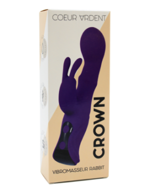 Vibromasseur Rabbit CROWN Double Action