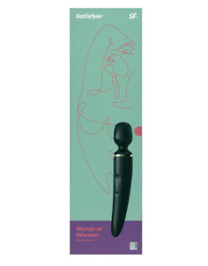 Wand vibromasseur XXL noir Satisfyer