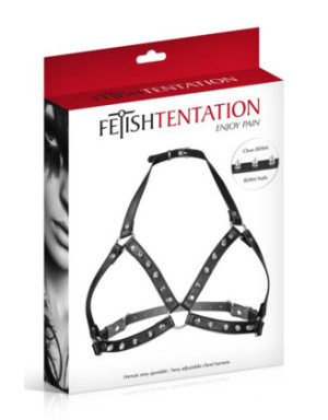 Harnais de poitrine avec pointes décoratives