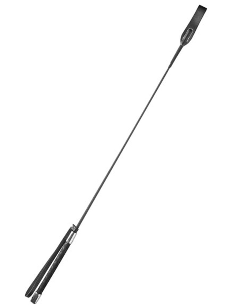 Cravache rigide noire