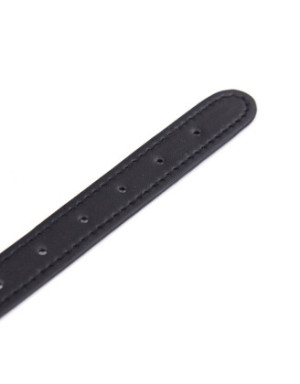 Collier réglable avec rivets en métal