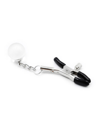 Pinces à seins réglables avec bijoux