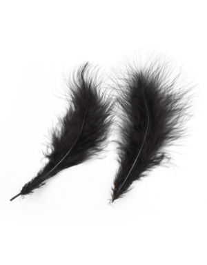 Kit coquin 4 pièces : Menottes, 2 plumes et masque