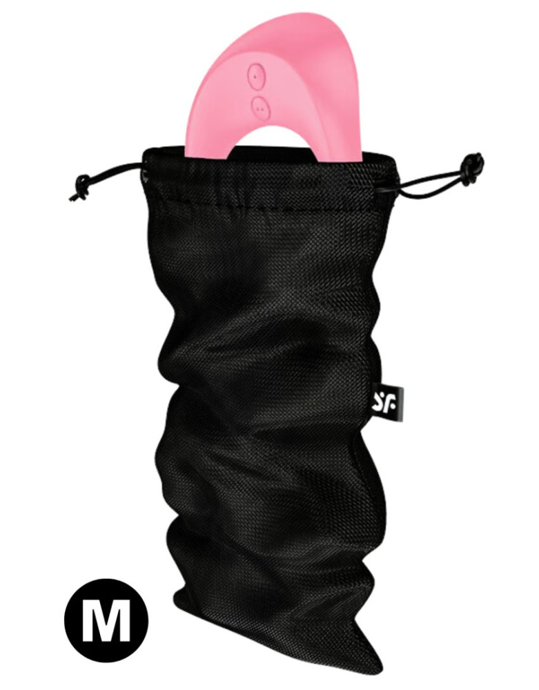 Sac de rangement sextoys noir taille M Treasure Bag Satisfyer