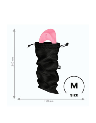Sac de rangement sextoys noir taille M Treasure Bag Satisfyer