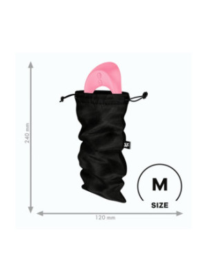 Sac de rangement sextoys noir taille M Treasure Bag Satisfyer