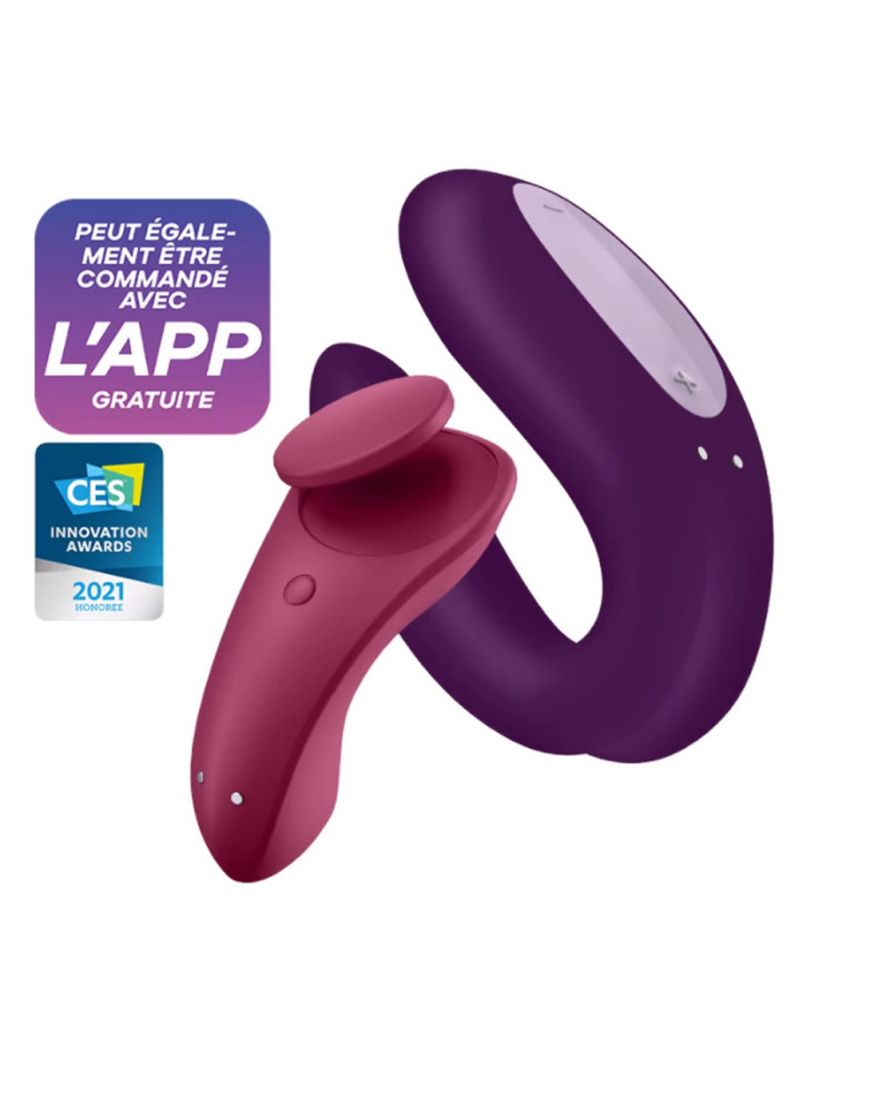 Coffret 2 sextoys connectés Partner Box 1 Satisfyer